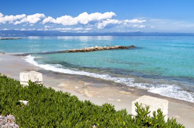 Kallithea yaz Resort'ta Halkidikya, Yunanistan