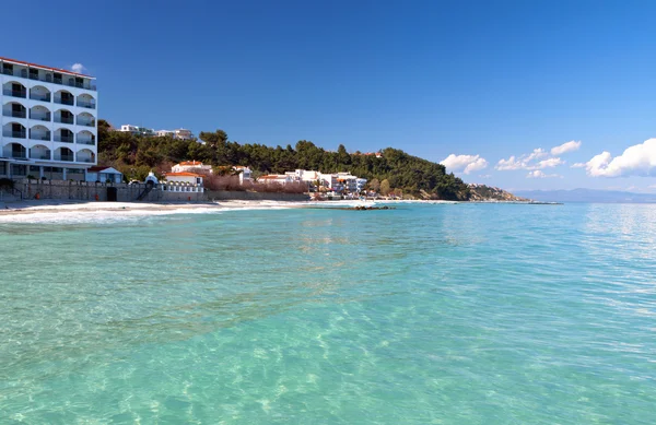 Kallithea resort de verão em Halkidiki, na Grécia — Fotografia de Stock