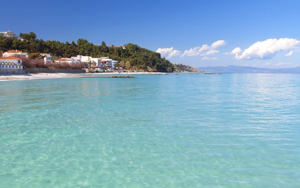Halkidikya yaz resort Yunanistan — Stok fotoğraf