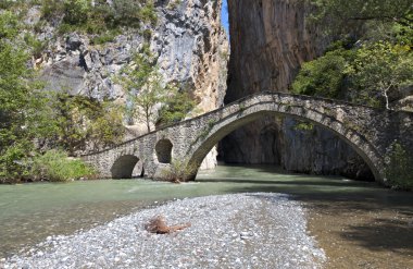 portitsa alanda epirus, Yunanistan venedictos River gorge