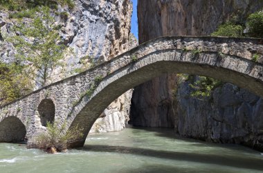 portitsa alanda epirus, Yunanistan venedictos River gorge