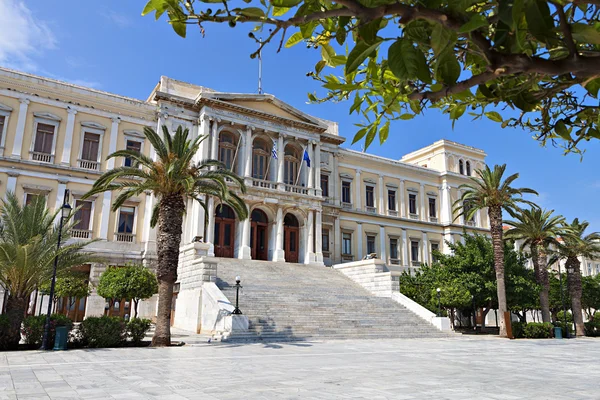 Immagini dell'isola di Syros in Grecia — Foto Stock