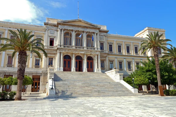 Images of Syros island in Greece — Stock Photo, Image