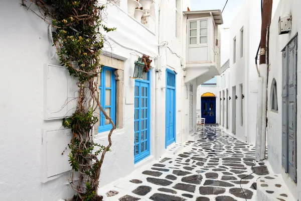 Summer destination of Mykonos in Greece — Stock Photo, Image