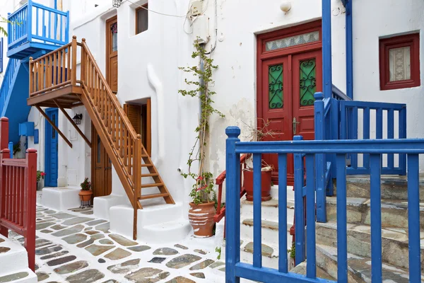 Yaz hedef Mykonos Yunanistan — Stok fotoğraf