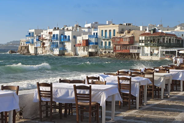 Reizen bestemming van mykonos eiland in Griekenland — Stockfoto