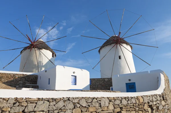 Resmål i mykonos island i Grekland — Stockfoto