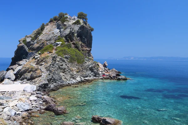 Isola di Skopelos in Grecia — Foto Stock