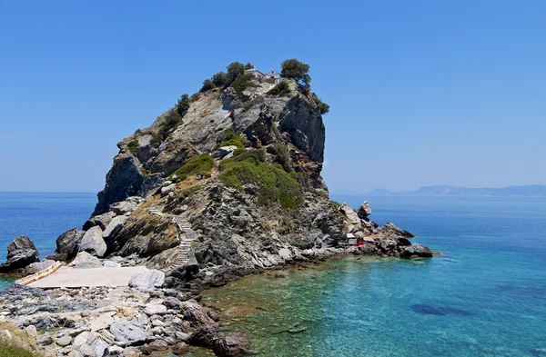 斯科派洛斯的希腊小岛 — 图库照片
