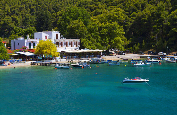 Skopelos island in Greece