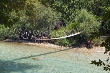 aheron Nehri ve Yunanistan gorge