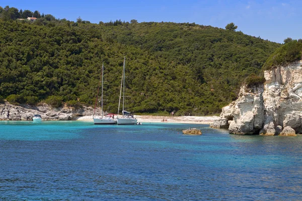 Antipaxoi ilha na Grécia — Fotografia de Stock