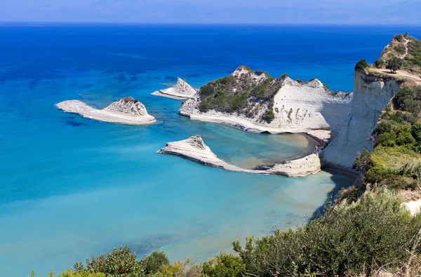 Cape drastis på ön Korfu i Grekland — Stockfoto