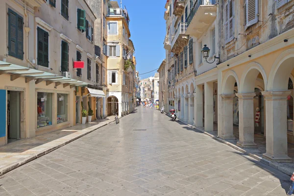 Ciudad de Corfú en Grecia — Foto de Stock