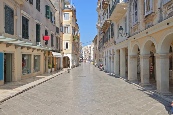 Corfu város Görögországban Jogdíjmentes Stock Képek