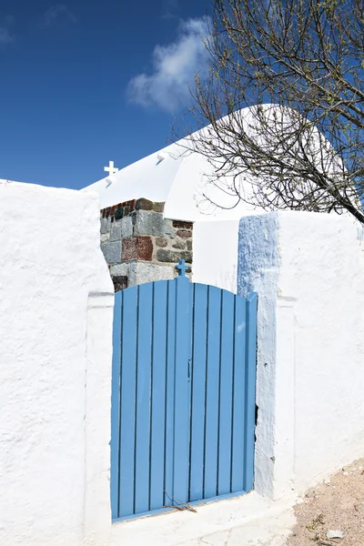 Ostrov Santorini v řečtině — Stock fotografie