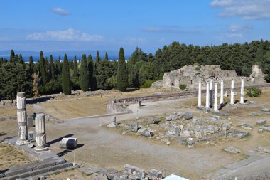asclepio Yunanistan kos Adası'nın antik sitesi