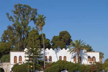 simge ve Yunanistan kos adasının başkenti manzaraları