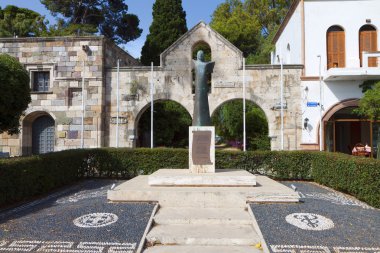 şehir manzarası ve Yunanistan kos adasından yerler