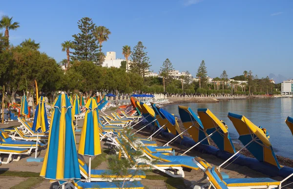 Plaża na wyspie kos w Grecji — Zdjęcie stockowe