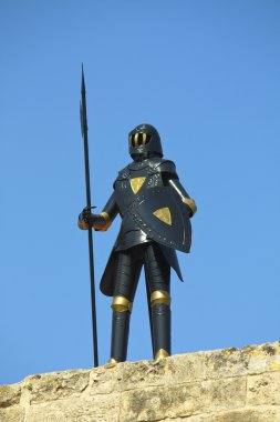 Genel görünüm ve Simgesel ortaçağ şehir ve kale, Rodos Adası Yunanistan