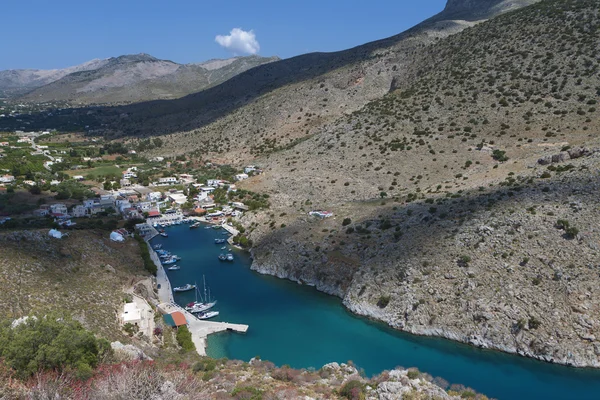 Vista panorâmica da ilha de Kalymnos, na Grécia — Fotografia de Stock