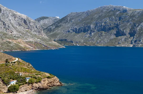 カリムノス島ギリシャの島からの景色 — ストック写真