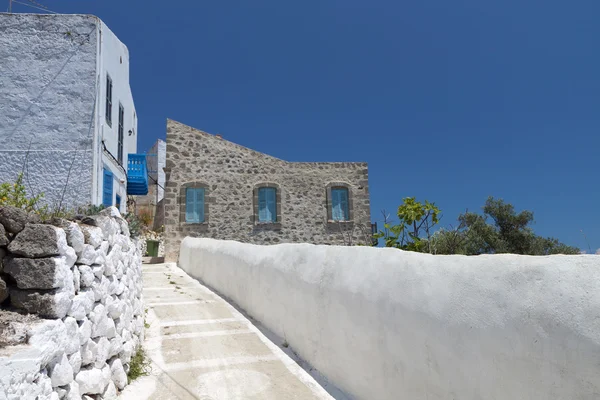 Nikeia landsby på øya Nyssiros i Hellas – stockfoto