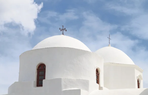 Gamla kyrkor på patmos ö i Grekland — Stockfoto