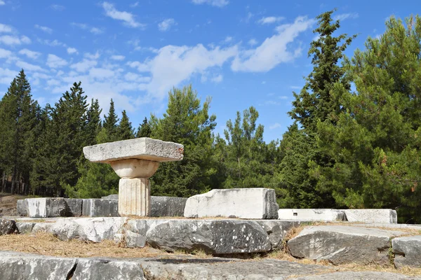 Ancient Asclepio at Kos island in Greece — Stock Photo, Image