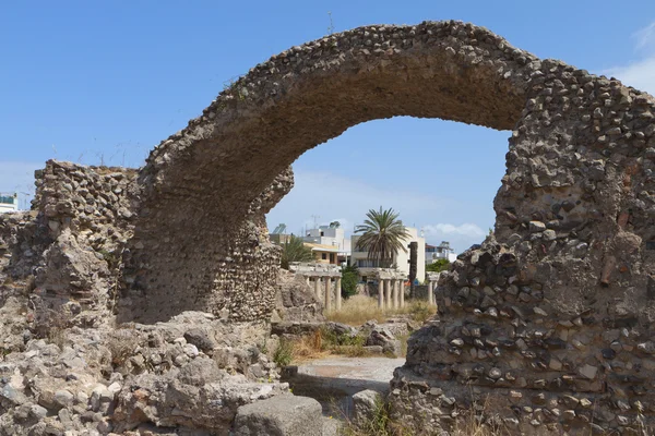 Ancient Agora at Kos island in Greece — Stock Photo, Image