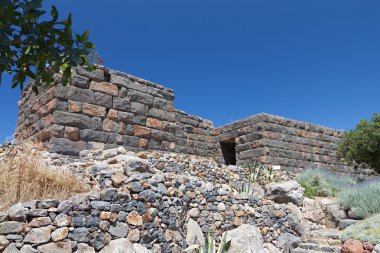 nyssiros Adası Yunanistan'ın eski Akropolisi