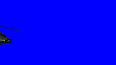 bluescreen tarafından geçen apache helikopter