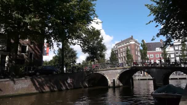 Amsterdam città — Video Stock