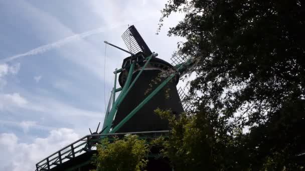 Windmühle — Stockvideo