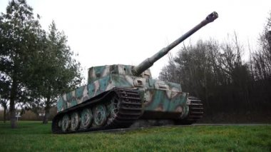 ihtimal Normandiya'da bir Alman tiger 1 tank Fransa