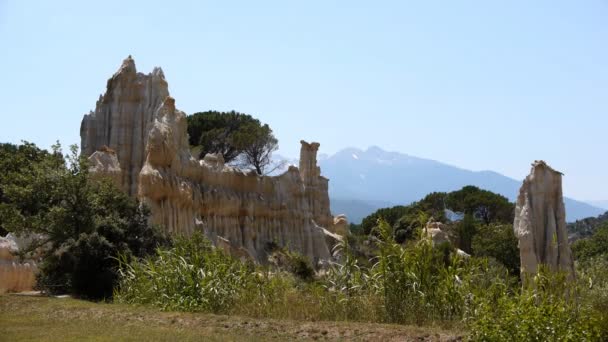 Orgues Ille sur Tet, France — Stock Video