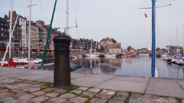 haven van honfleur in Frankrijk