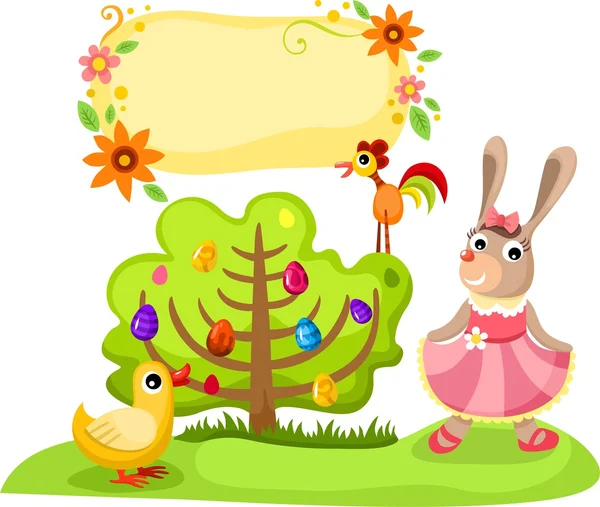 Easter card — Stock Vector