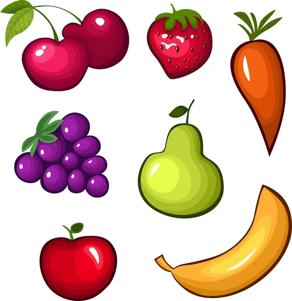 Owoce — Wektor stockowy
