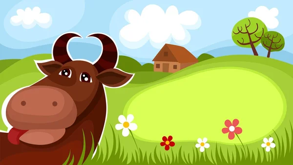 Farm — Stock Vector