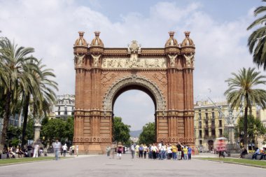 arc de triomf, barcelona