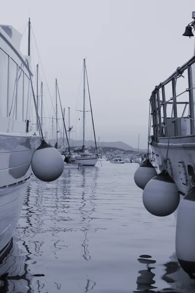 Σκάφη σε bandol — Φωτογραφία Αρχείου