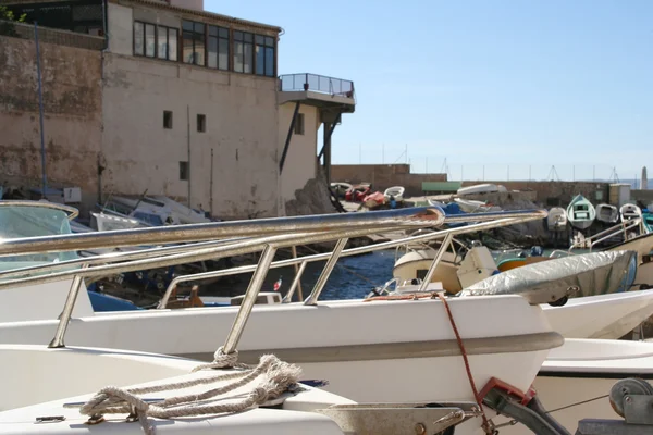 Fechar barcos — Fotografia de Stock