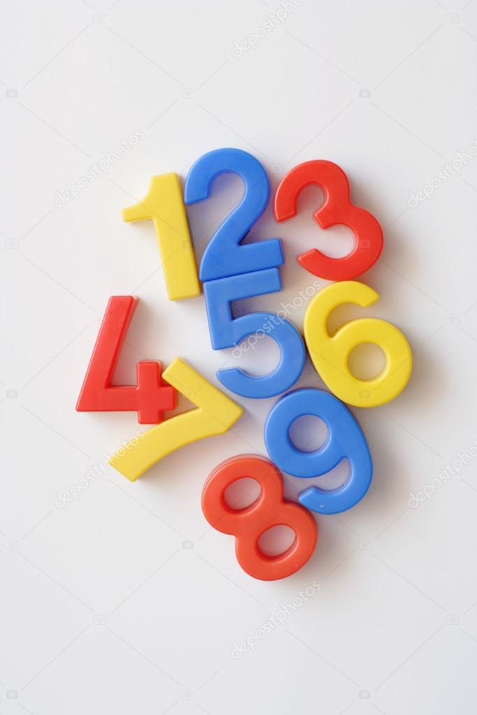 number fridge magnets