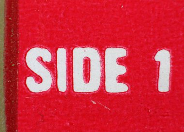 eski kaset yakın çekim