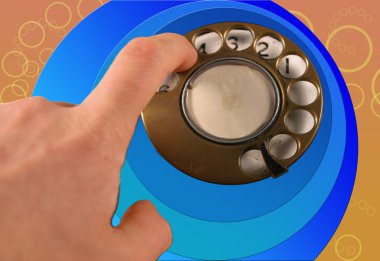 retro tarzı telefon