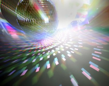 discoball ışıkları