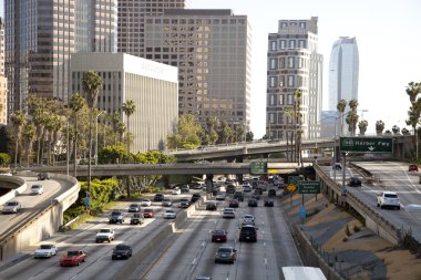 los angeles freeway clipart