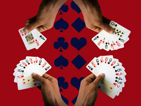Jugar a las cartas —  Fotos de Stock
